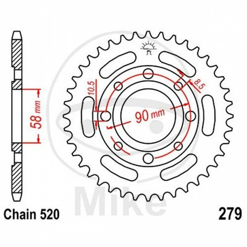 Crown teeth 520 - 35,