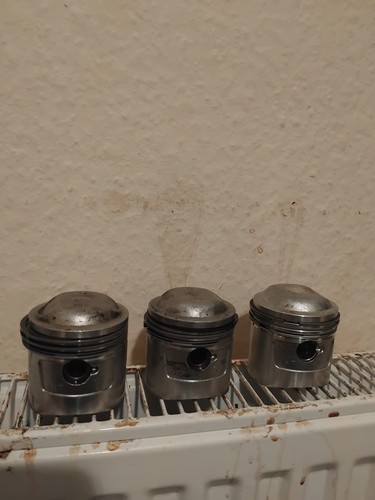 Honda cb200 1970s pistons - honda,